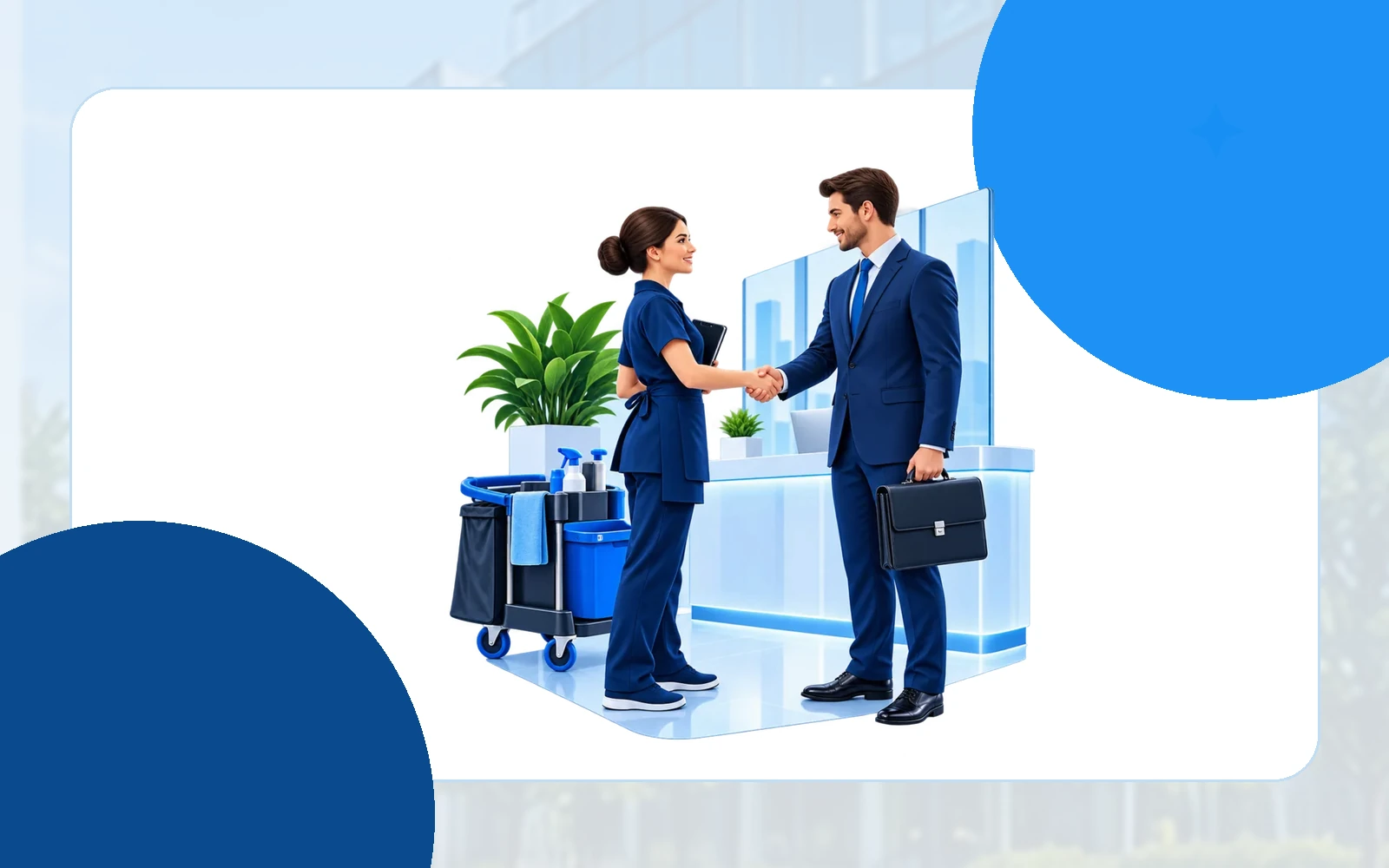 Команда SM Cleaning Service и заказчик
